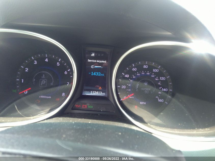 2014 HYUNDAI SANTA FE LIMITED KM8SR4HF3EU046190