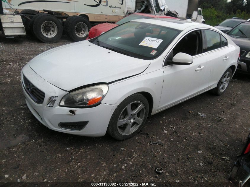 2013 VOLVO S60 T5 YV1612FH1D2185163