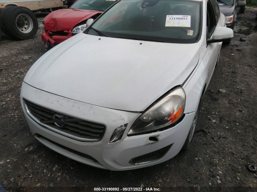 2013 VOLVO S60 T5 YV1612FH1D2185163