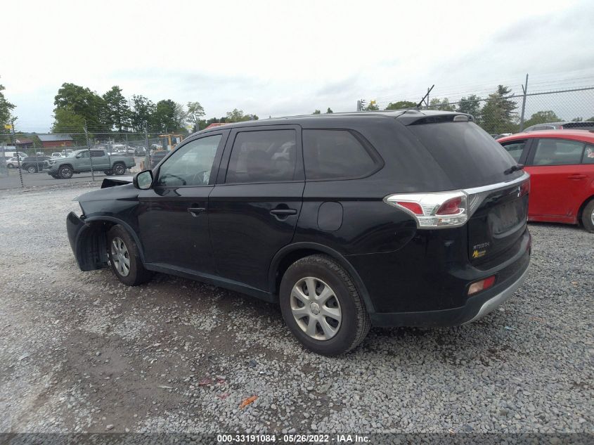 2015 MITSUBISHI OUTLANDER ES JA4AD2A36FZ002458