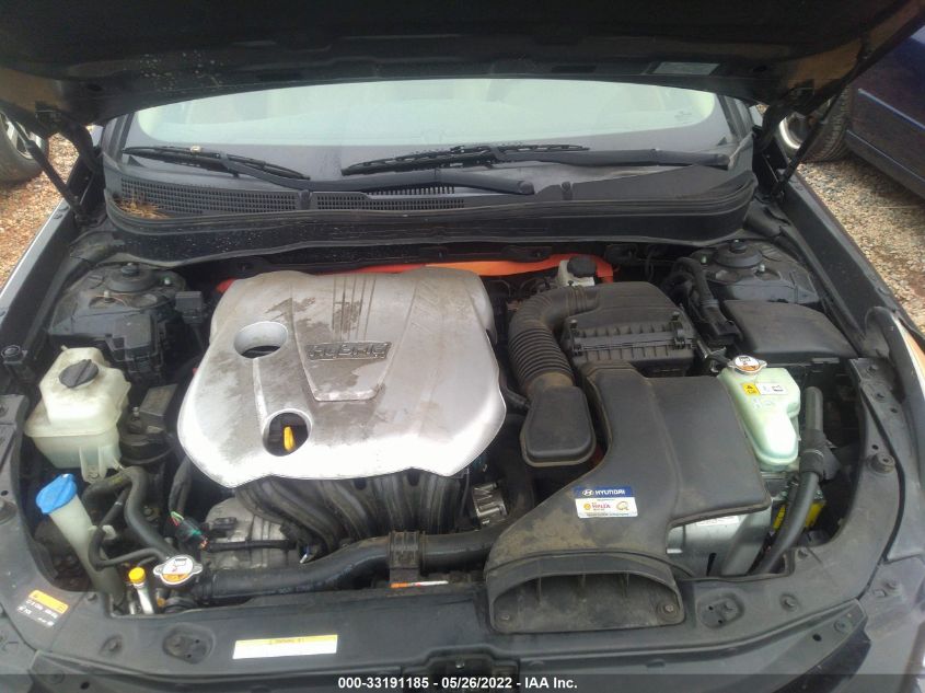 2013 HYUNDAI SONATA HYBRID LIMITED KMHEC4A42DA085134