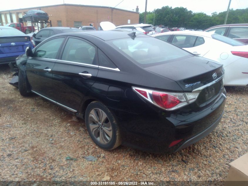2013 HYUNDAI SONATA HYBRID LIMITED KMHEC4A42DA085134