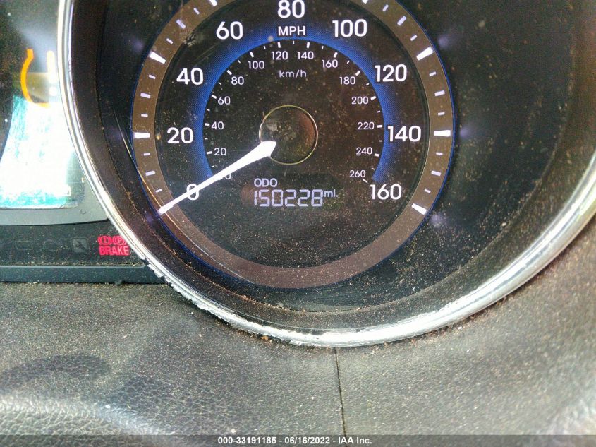 2013 HYUNDAI SONATA HYBRID LIMITED KMHEC4A42DA085134