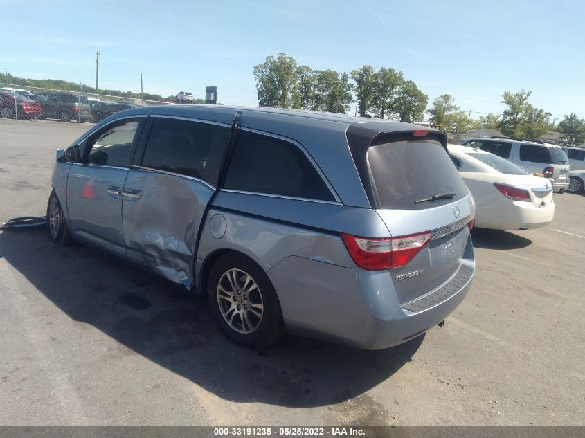 2013 HONDA ODYSSEY EX-L 5FNRL5H66DB062613