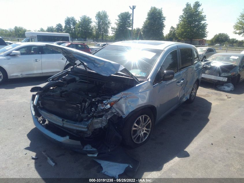 2013 HONDA ODYSSEY EX-L 5FNRL5H66DB062613
