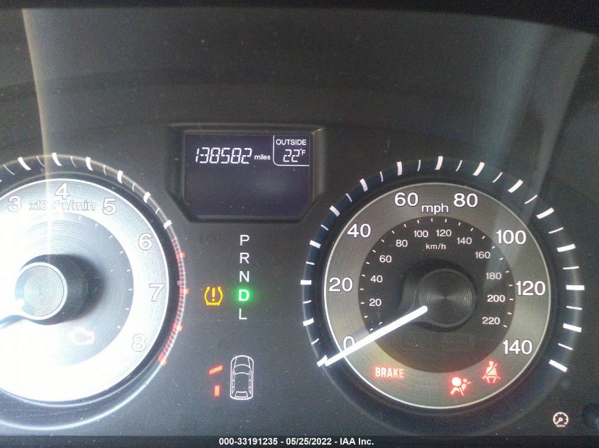 2013 HONDA ODYSSEY EX-L 5FNRL5H66DB062613