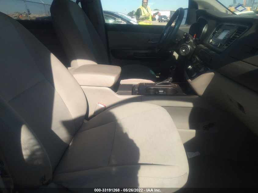 2015 KIA SEDONA LX KNDMB5C15F6046927