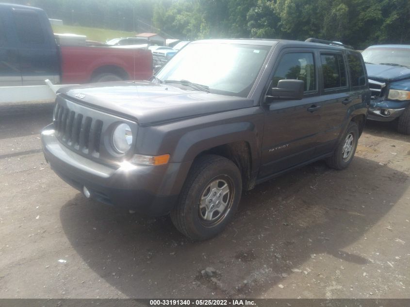 2017 JEEP PATRIOT SPORT 1C4NJRBB3HD135175