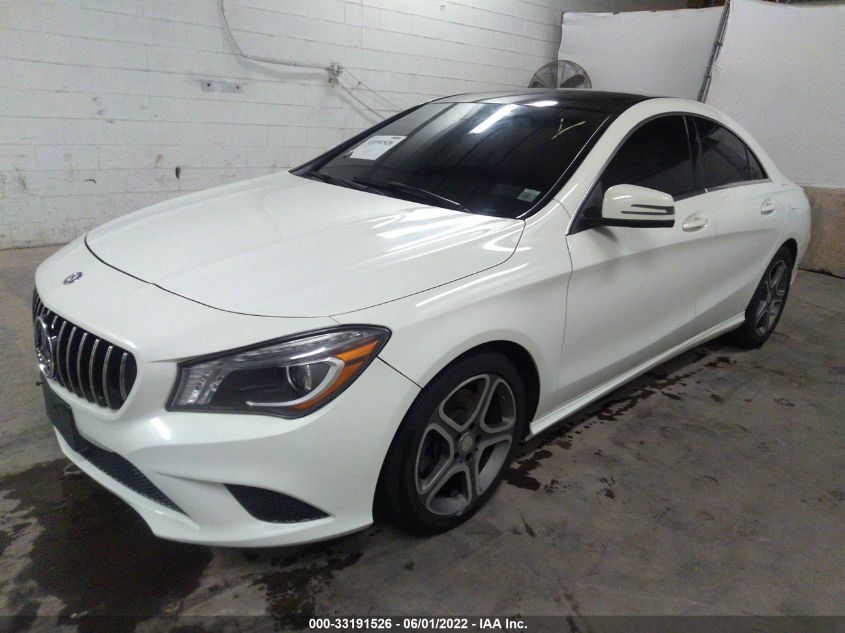 2014 MERCEDES-BENZ CLA-CLASS CLA 250 WDDSJ4GBXEN087815