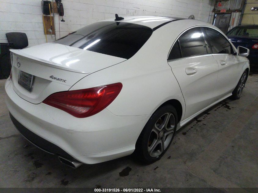 2014 MERCEDES-BENZ CLA-CLASS CLA 250 WDDSJ4GBXEN087815