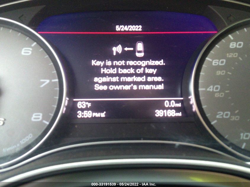 2018 AUDI S6 PRESTIGE WAUHFAFC3JN014601