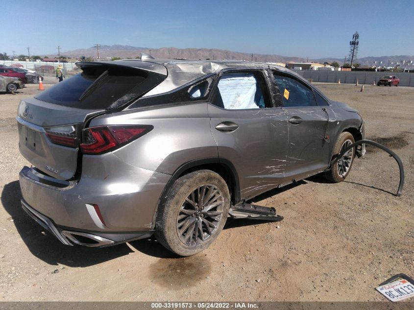 2017 LEXUS RX RX 350 2T2BZMCA6HC128587
