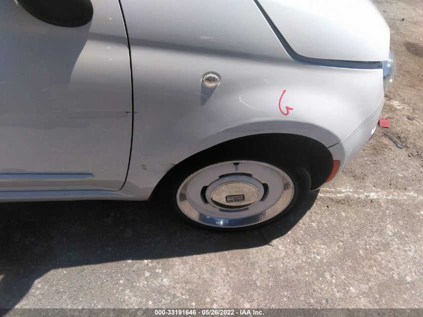 2015 FIAT 500 LOUNGE 3C3CFFCR5FT575851