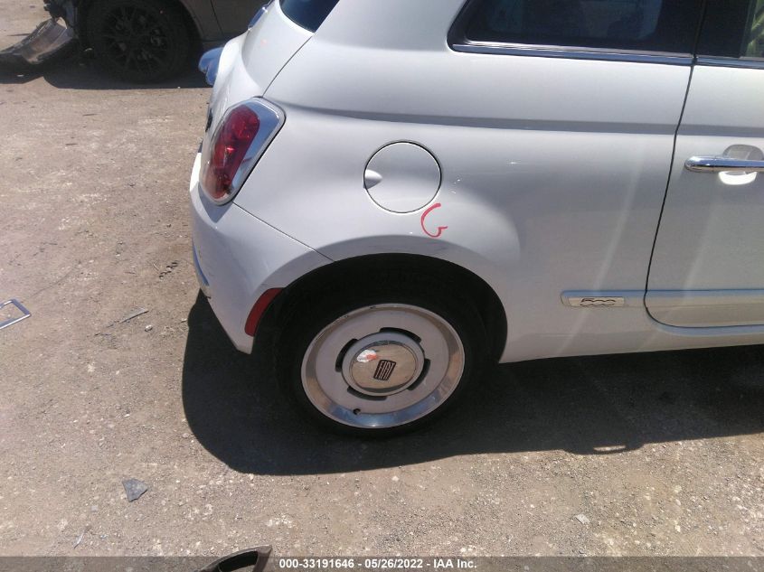 2015 FIAT 500 LOUNGE 3C3CFFCR5FT575851