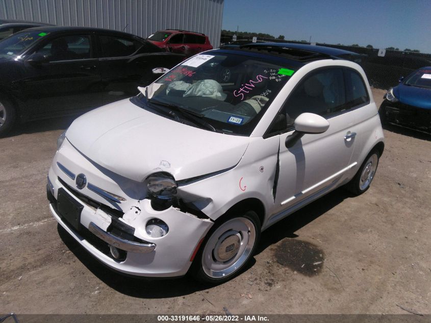 2015 FIAT 500 LOUNGE 3C3CFFCR5FT575851