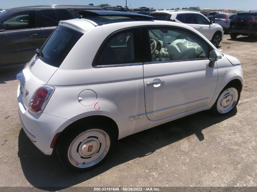 2015 FIAT 500 LOUNGE 3C3CFFCR5FT575851