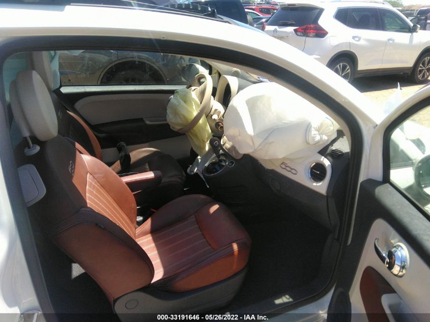 2015 FIAT 500 LOUNGE 3C3CFFCR5FT575851