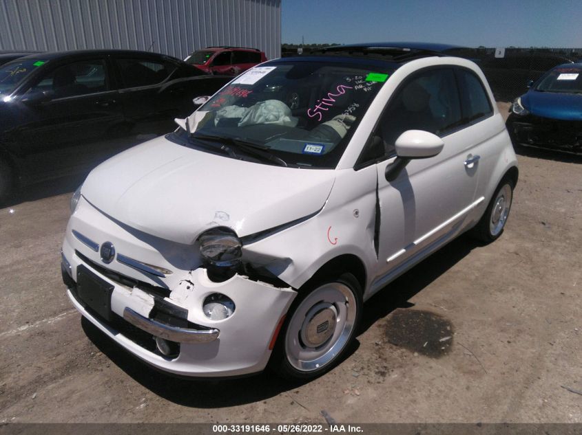 2015 FIAT 500 LOUNGE 3C3CFFCR5FT575851