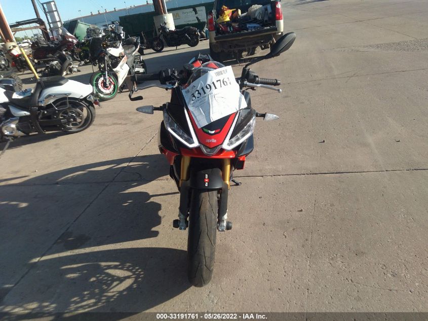 2021 APRILIA TUONO V4 FACTORY 110 ZD4KZUB04MS000021