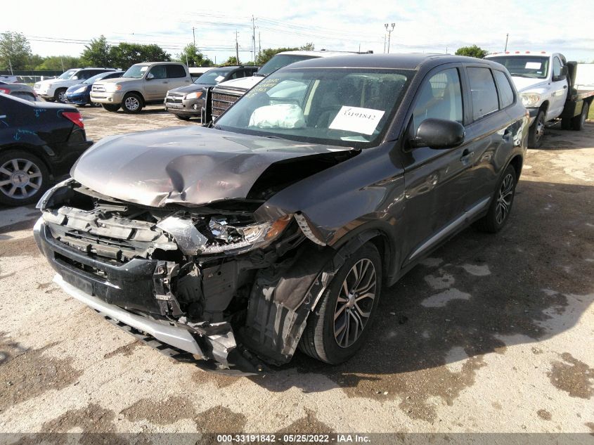2017 MITSUBISHI OUTLANDER ES JA4AD2A31HZ033863