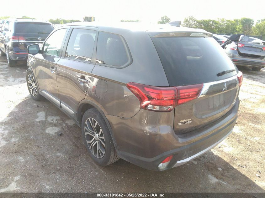 2017 MITSUBISHI OUTLANDER ES JA4AD2A31HZ033863