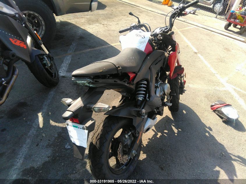 2018 KAWASAKI BR125 J JKABRRJ11JDA13938