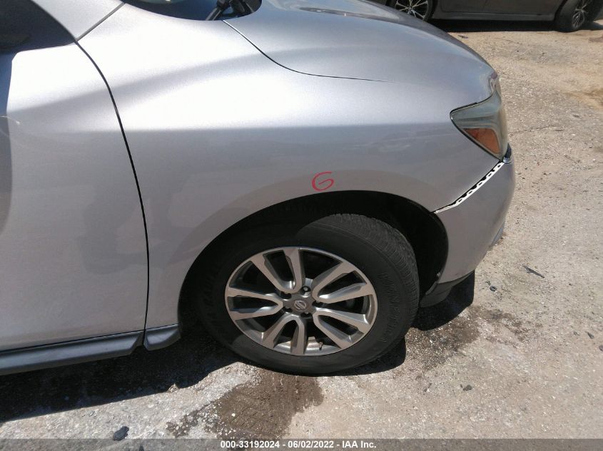 2013 NISSAN PATHFINDER SV 5N1AR2MM7DC610772
