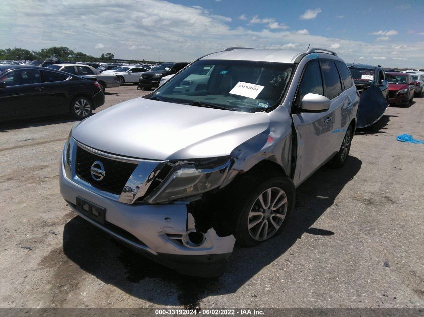 2013 NISSAN PATHFINDER SV 5N1AR2MM7DC610772