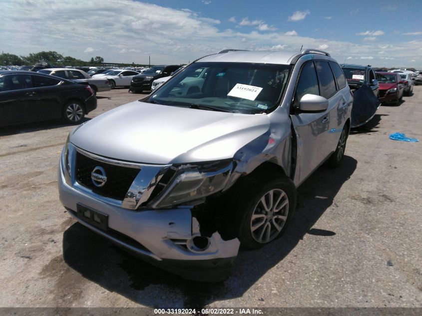 2013 NISSAN PATHFINDER SV 5N1AR2MM7DC610772