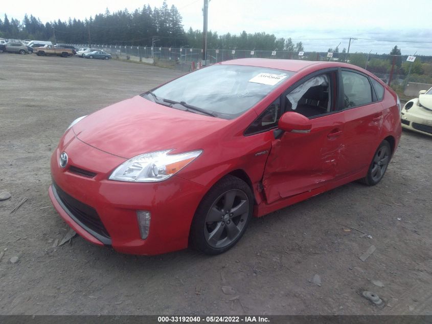 2015 TOYOTA PRIUS FOUR JTDKN3DU4F0399089