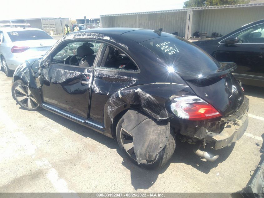 2014 VOLKSWAGEN BEETLE COUPE 2.0T TURBO R-LINE 3VWVT7AT1EM630156