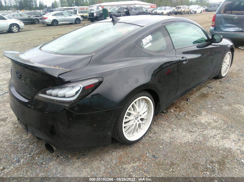 2013 HYUNDAI GENESIS COUPE 2.0T KMHHT6KDXDU106964