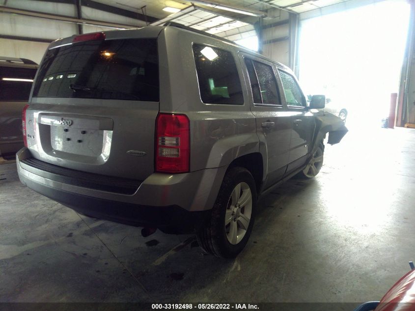 2016 JEEP PATRIOT LATITUDE 1C4NJRFB9GD758664