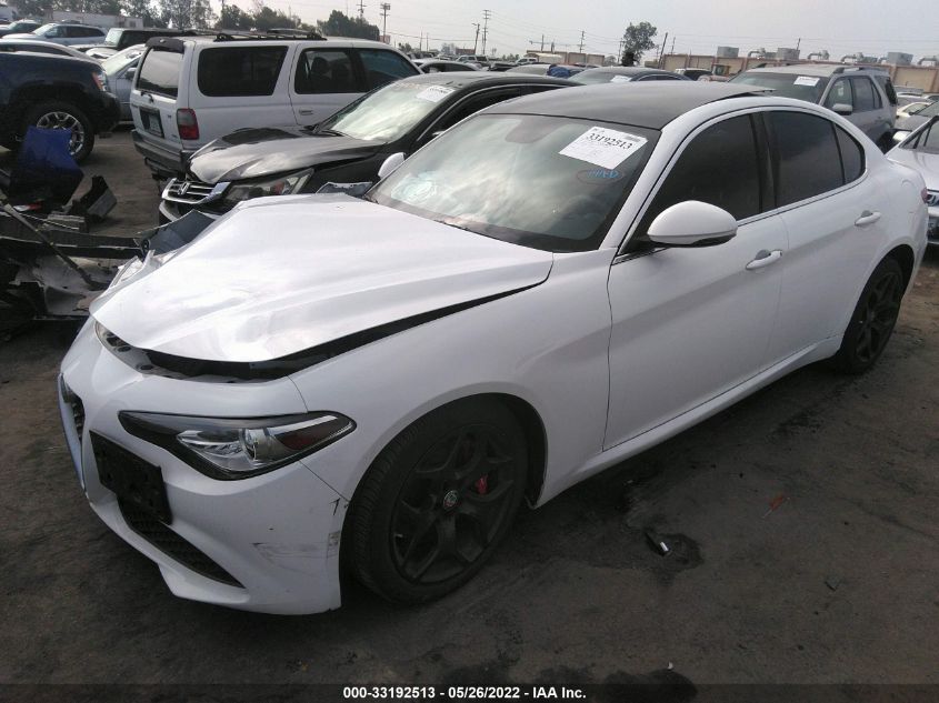 2019 ALFA ROMEO GIULIA ZARFAMAN9K7621178