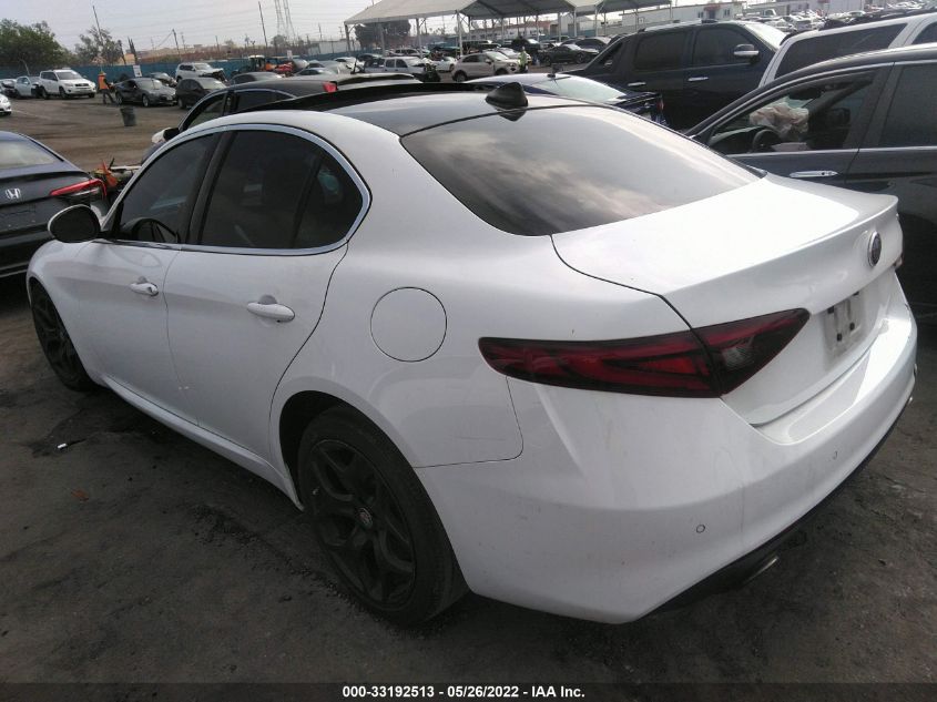2019 ALFA ROMEO GIULIA ZARFAMAN9K7621178