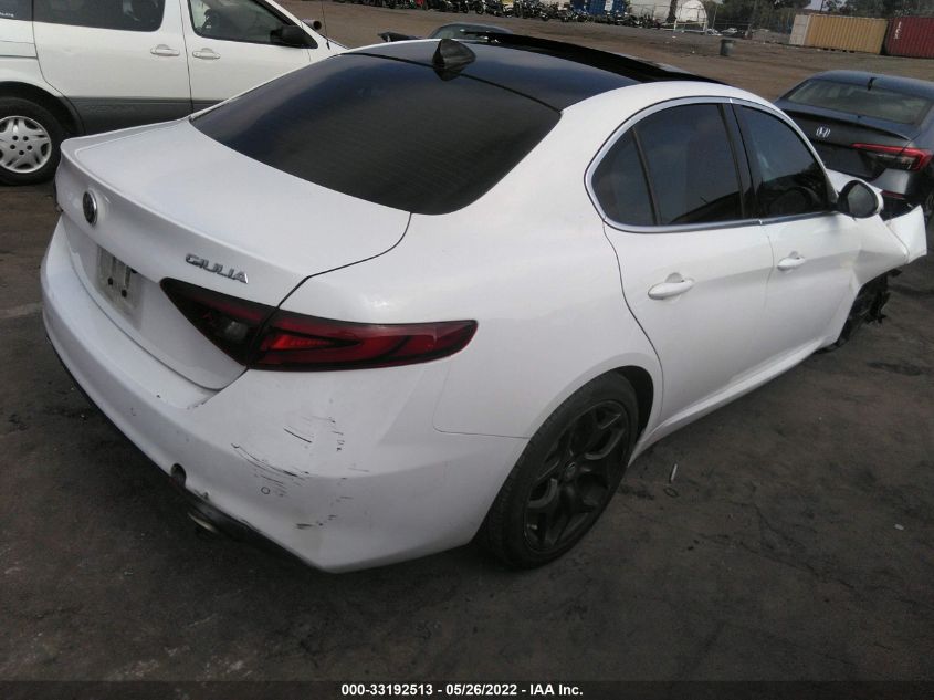 2019 ALFA ROMEO GIULIA ZARFAMAN9K7621178