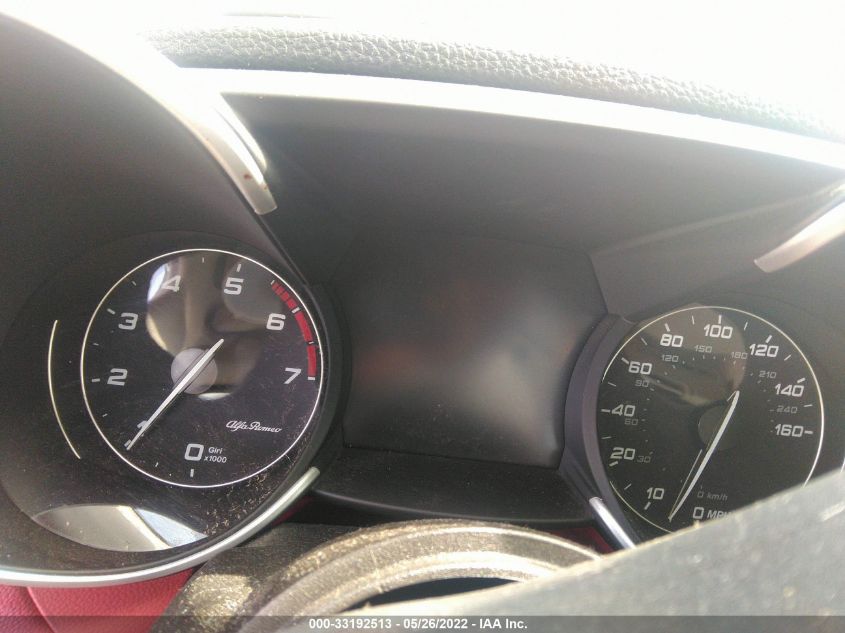 2019 ALFA ROMEO GIULIA ZARFAMAN9K7621178