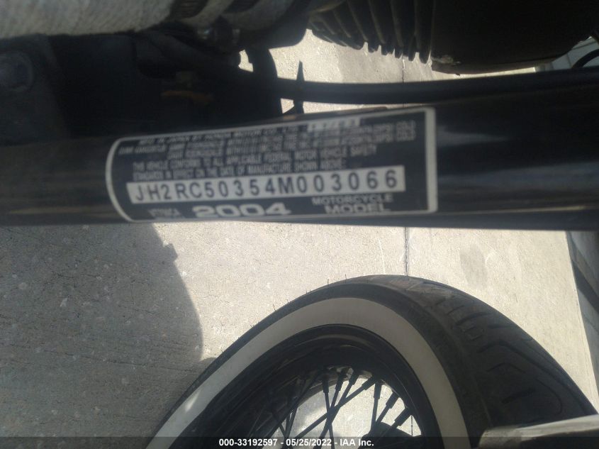 2004 HONDA VT750 CA JH2RC50354M003066