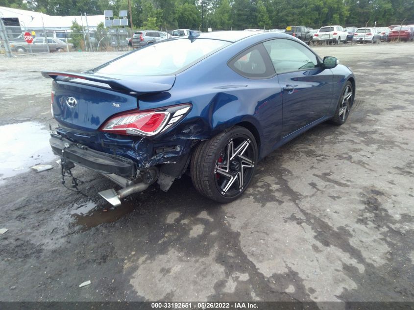 2016 HYUNDAI GENESIS COUPE 3.8L ULTIMATE KMHHU6KJ6GU136471