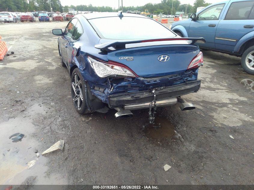 2016 HYUNDAI GENESIS COUPE 3.8L ULTIMATE KMHHU6KJ6GU136471