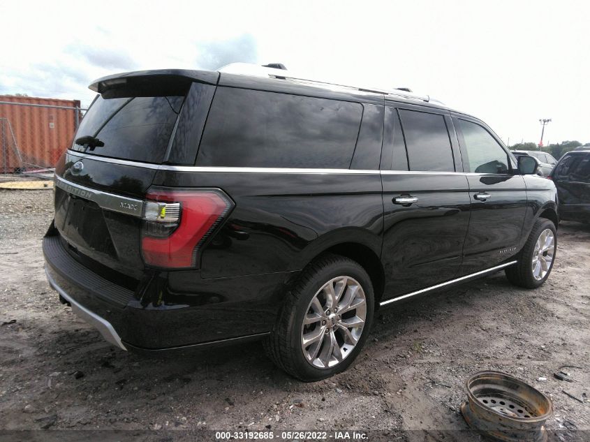 2019 FORD EXPEDITION MAX PLATINUM 1FMJK1MT0KEA00364
