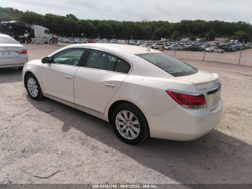 2013 BUICK LACROSSE LEATHER 1G4GC5ER1DF258195