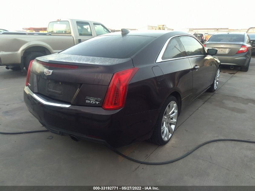 2015 CADILLAC ATS COUPE LUXURY RWD 1G6AB1RX4F0122456