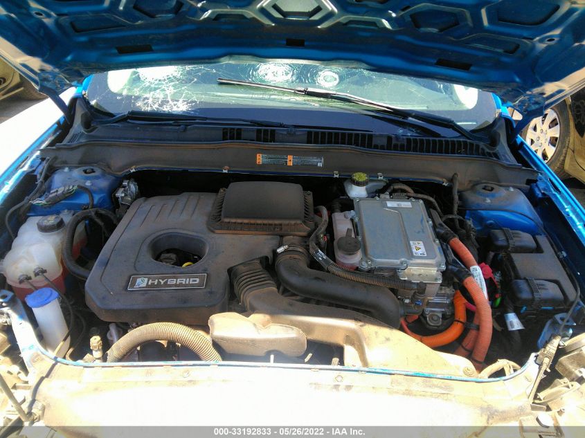 2019 FORD FUSION HYBRID SE 3FA6P0LU6KR179710