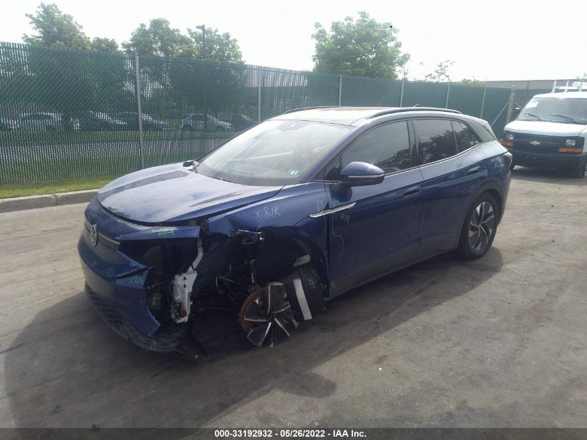 2021 VOLKSWAGEN ID.4 PRO S WVGTMPE21MP044358