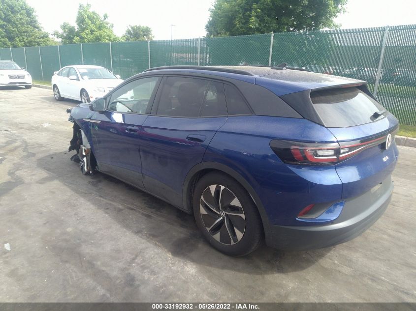 2021 VOLKSWAGEN ID.4 PRO S WVGTMPE21MP044358