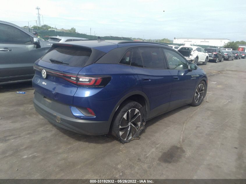 2021 VOLKSWAGEN ID.4 PRO S WVGTMPE21MP044358