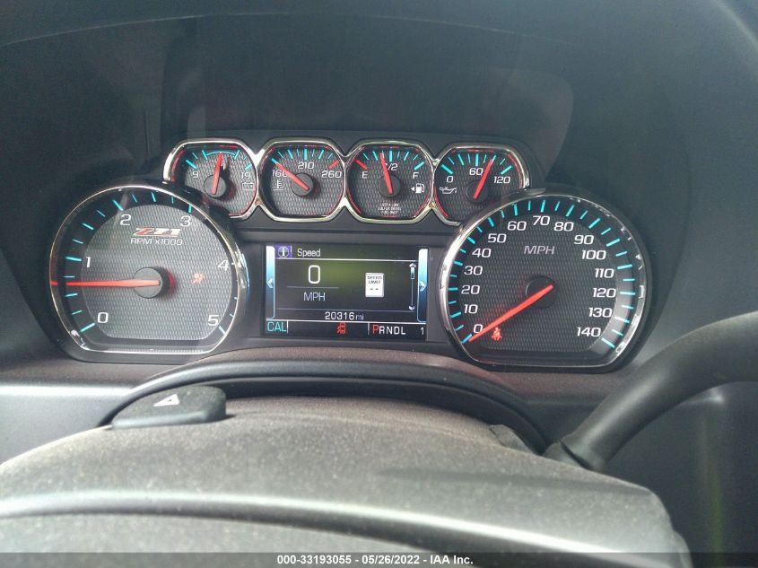 2019 CHEVROLET SILVERADO 2500HD LTZ 1GC1KTEY8KF139436