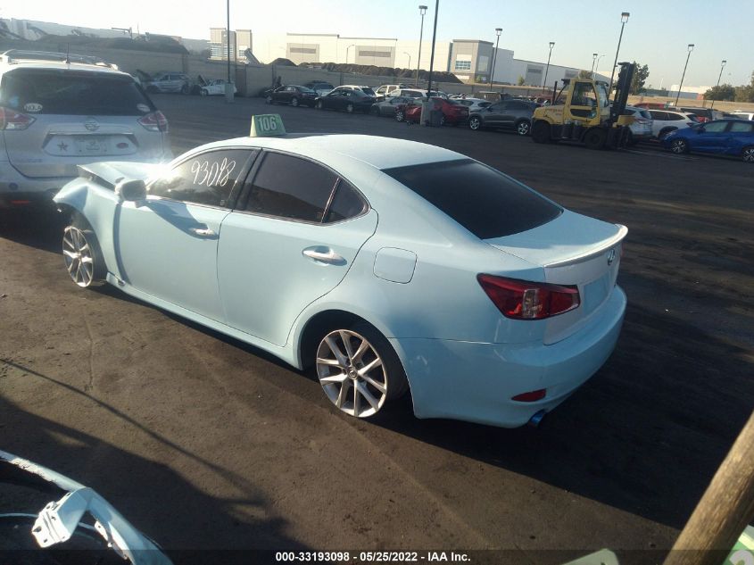 2013 LEXUS IS 250 250 JTHBF5C26D5186989