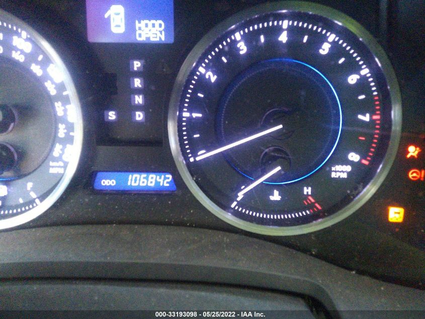2013 LEXUS IS 250 250 JTHBF5C26D5186989